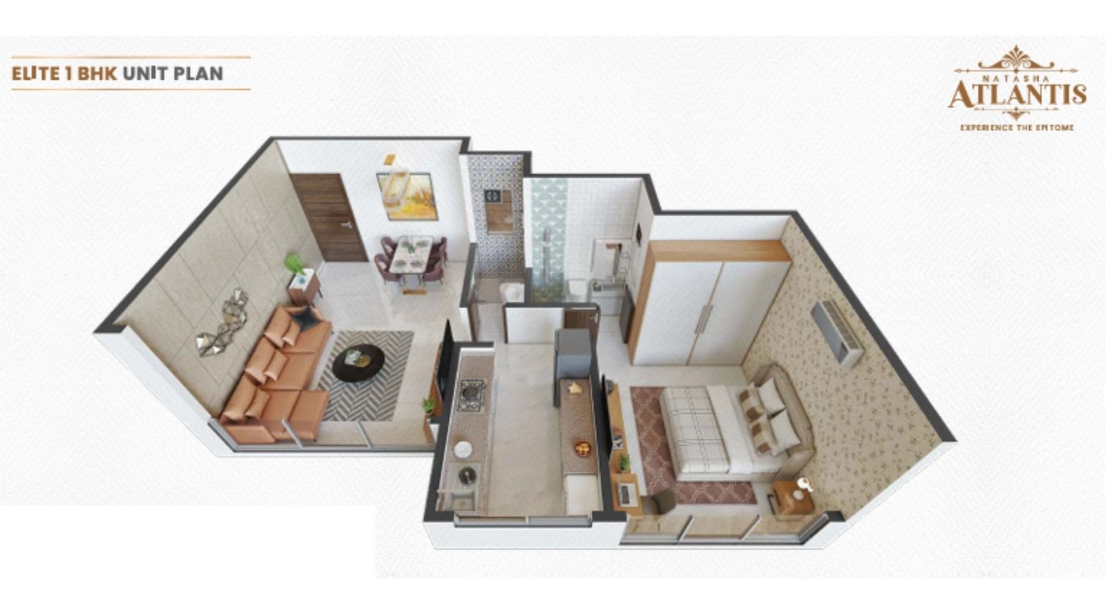 Natasha-Atlantis-Floor-Plan-1 BHK-400 Sqft